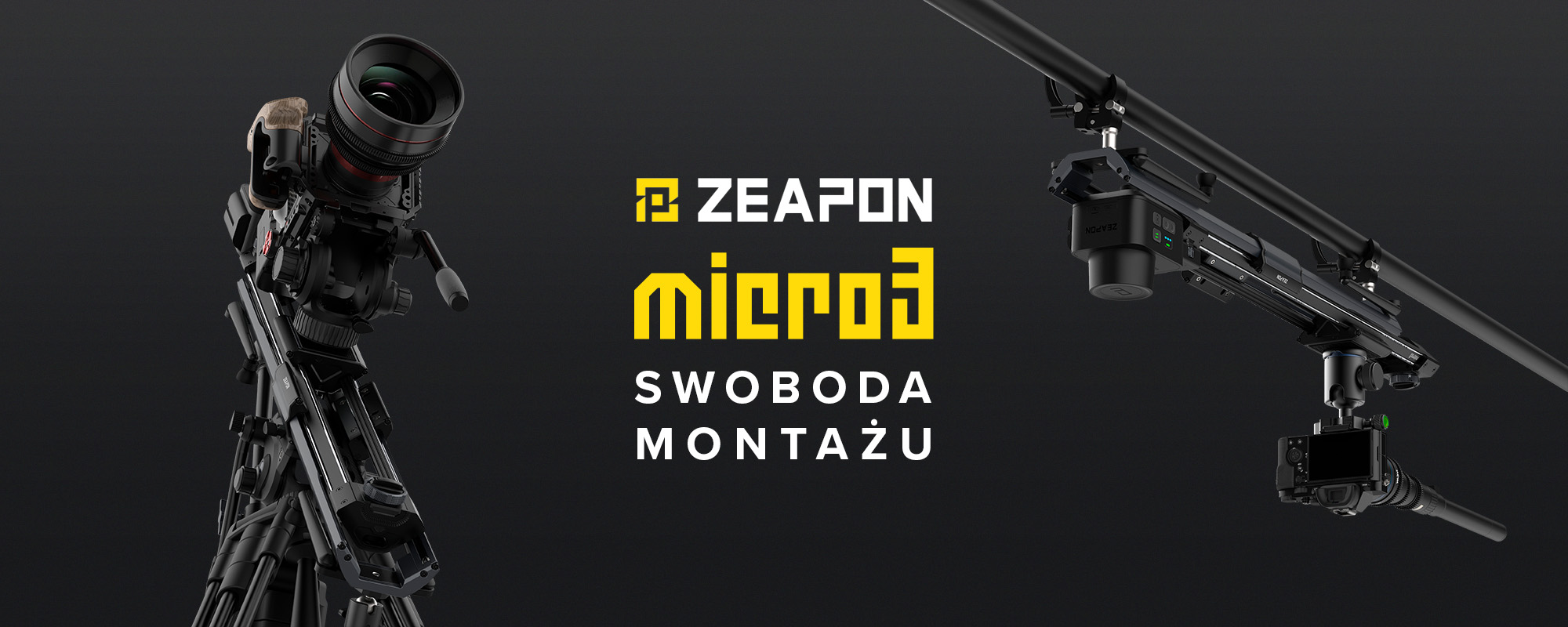 Slider Zeapon Micro 3 M1000 - Swoboda montażu